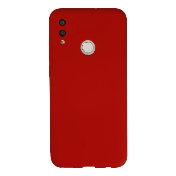 Huawei P Smart 2019 Kılıf Nano İçi Kadife Silikon - Kırmızı ürün görseli 1