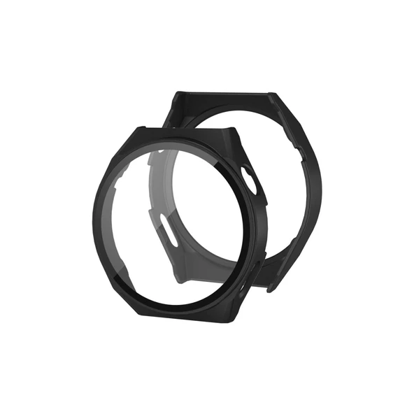 Huawei Watch Gt2 Pro 46mm Dota Camlı Kasa Ekran Koruyucu - Siyah ürün görseli 1