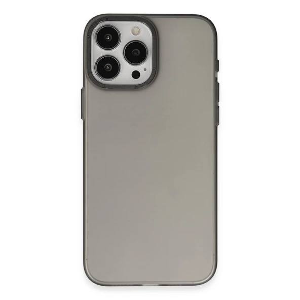 Apple İphone 15 Pro Max Kılıf Modos Metal Kapak - Siyah ürün görseli 1