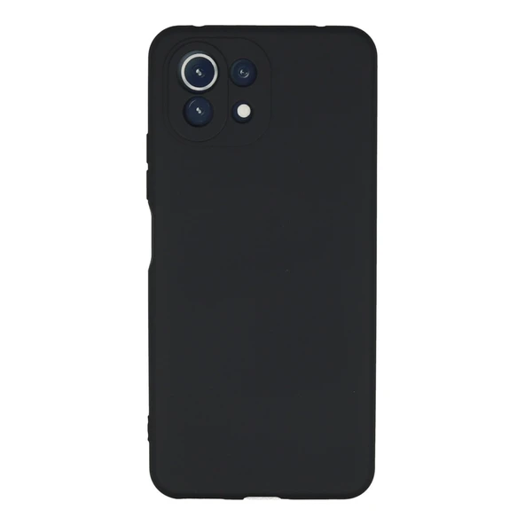Xiaomi Mi 11 Lite Kılıf Nano İçi Kadife Silikon - Lacivert ürün görseli 1