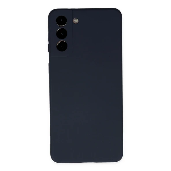 Samsung Galaxy S21 Plus Kılıf Nano İçi Kadife Silikon - Lacivert ürün görseli 1
