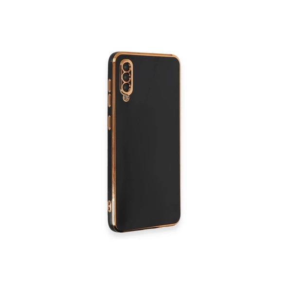 Samsung Galaxy A50 Kılıf Volet Silikon - Siyah ürün görseli 1