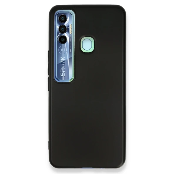Tecno Spark 7 Pro Kılıf First Silikon - Siyah ürün görseli 1