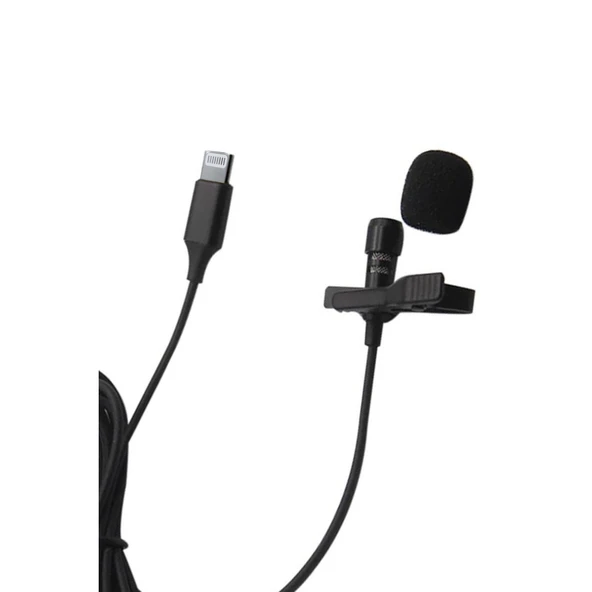 Lightning 2 Metre Double Mikrofon - Siyah - Resim 3
