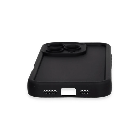 Apple İphone 16 Pro Kılıf Viera Silikon - Siyah - Resim 3