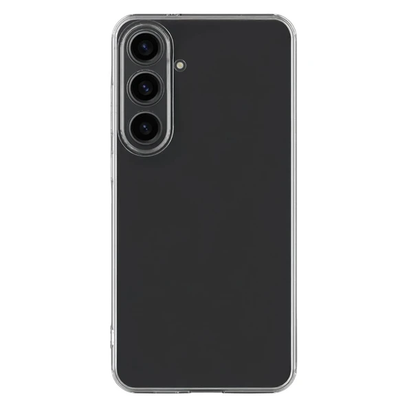 Samsung Galaxy S26 Plus Lüx Şeffaf Silikon - Şeffaf - Resim 2