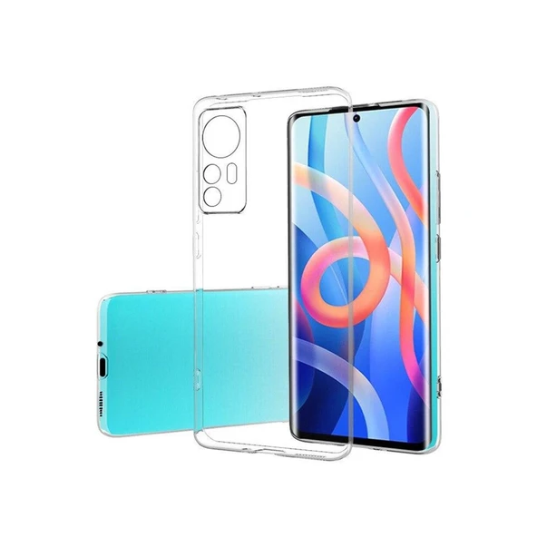 Xiaomi Mi 12 Kılıf Lüx Şeffaf Silikon ürün görseli 1