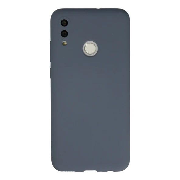 Huawei P Smart 2019 Kılıf Nano İçi Kadife Silikon - Gri ürün görseli 1