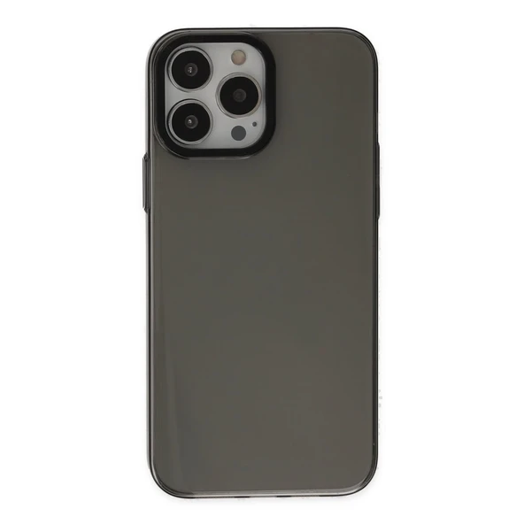 Apple İphone 14 Pro Kılıf Anka Pc Sert Metal Kapak - Siyah ürün görseli 1