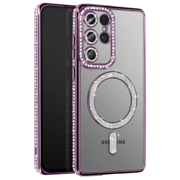 Joko Samsung Galaxy S26 Ultra Joke Simli Magneticsafe Kılıf - Derin Mor ürün görseli 1
