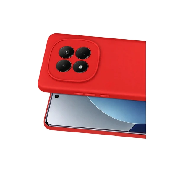 Xiaomi Redmi Note 15 Pro 4g First Silikon - Kırmızı - Resim 2