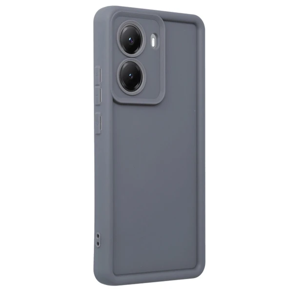 Xiaomi Poco X7 Pro Viera Silikon - Gri - Resim 3