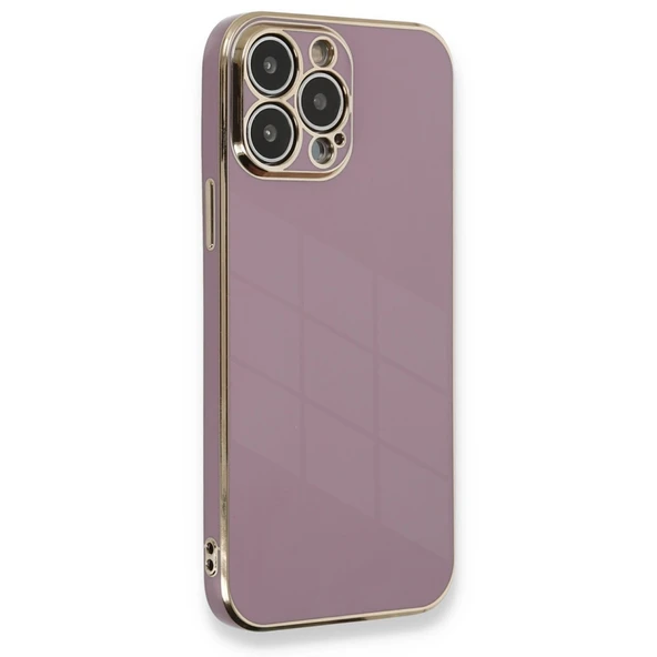 Apple İphone 13 Pro Kılıf Volet Silikon - Mor ürün görseli 1