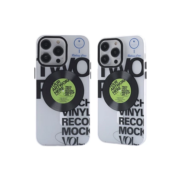 Apple İphone 14 Pro Kılıf Apollo Magneticsafe Desenli Kapak - Apollo Şeffaf - 5 ürün görseli 1