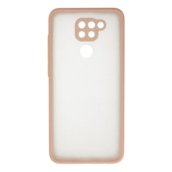Xiaomi Redmi Note 9 Kılıf Montreal Silikon Kapak - Pembe ürün görseli 1