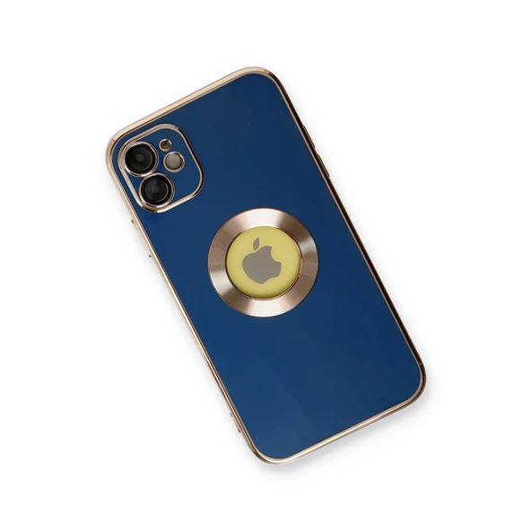 Apple İphone 12 Kılıf Store Silikon - Mavi - Resim 2