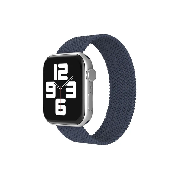Apple Watch 38mm Ayarlı Solo Silikon Kordon - Lacivert ürün görseli 1