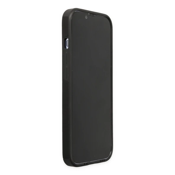 Apple İphone 13 Pro Kılıf Mega Standlı Silikon - Siyah - Resim 6