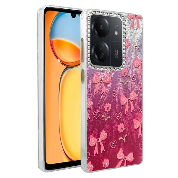 Xiaomi Redmi 13c Kılıf Blade Aynalı Desenli Kapak - Desen 3 ürün görseli 1