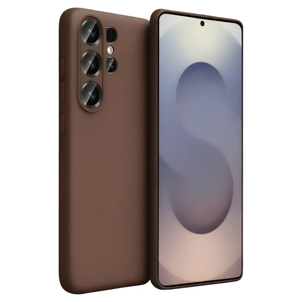 Samsung Galaxy S26 Ultra First Silikon - Kahverengi ürün görseli 1