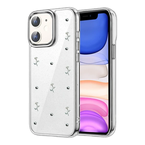 Apple İphone 12 Fiyonk Desenli Kapak - Desen 4 ürün görseli 1
