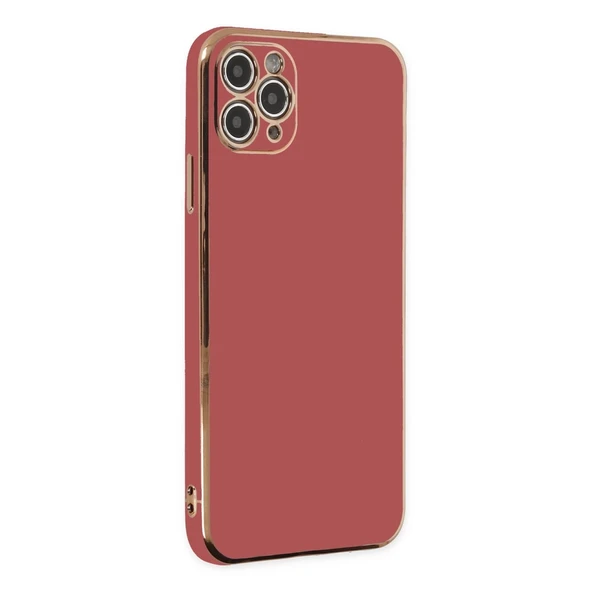 Apple İphone 11 Pro Max Kılıf Volet Silikon - Kırmızı ürün görseli 1