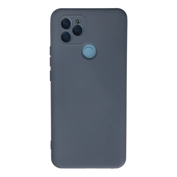 General Mobile Gm 21 Kılıf Nano İçi Kadife Silikon - Gri ürün görseli 1