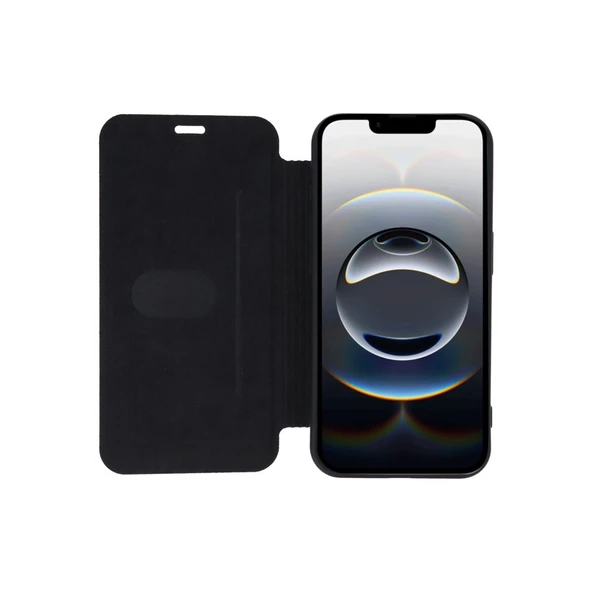 Apple İphone 16e Kılıf Flip Cover - Lacivert - Resim 2