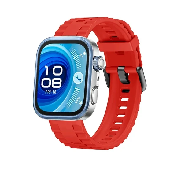 Huawei Watch Fit 3 Klasik Kordon - Kırmızı ürün görseli 1