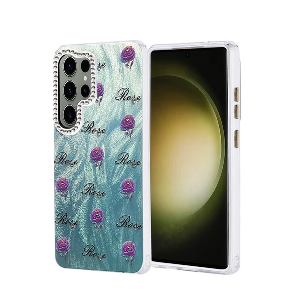 Samsung Galaxy S25 Ultra Kılıf Blade Aynalı Desenli Kapak - Desen 9 ürün görseli 1