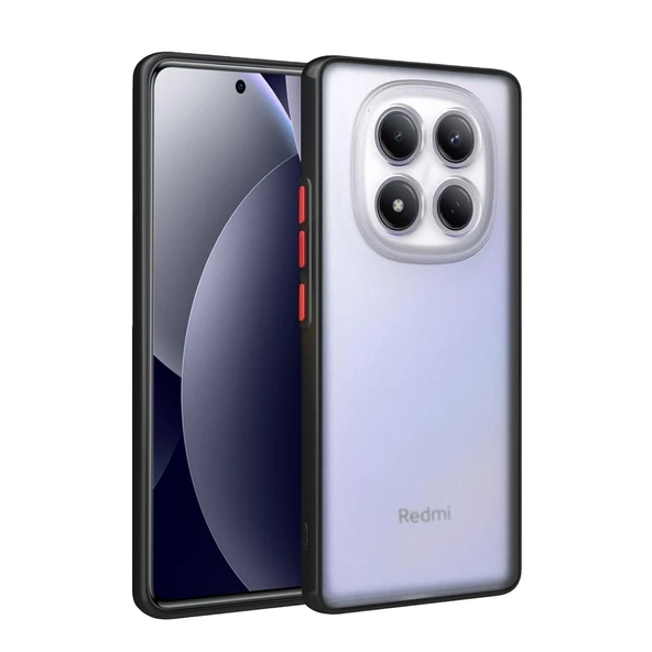 Xiaomi Redmi Note 15 Pro 4g Montreal Silikon Kapak - Siyah ürün görseli 1
