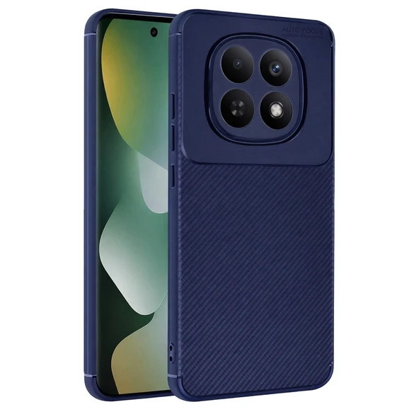 Xiaomi Redmi Note 15 Pro Plus 5g Auto Focus Karbon Kapak - Lacivert ürün görseli 1
