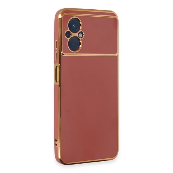 Xiaomi Poco M5 Kılıf Volet Silikon - Kırmızı ürün görseli 1