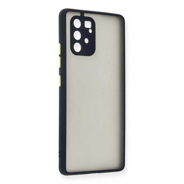 Samsung Galaxy A91 / S10 Lite Kılıf Montreal Silikon Kapak - Lacivert ürün görseli 1