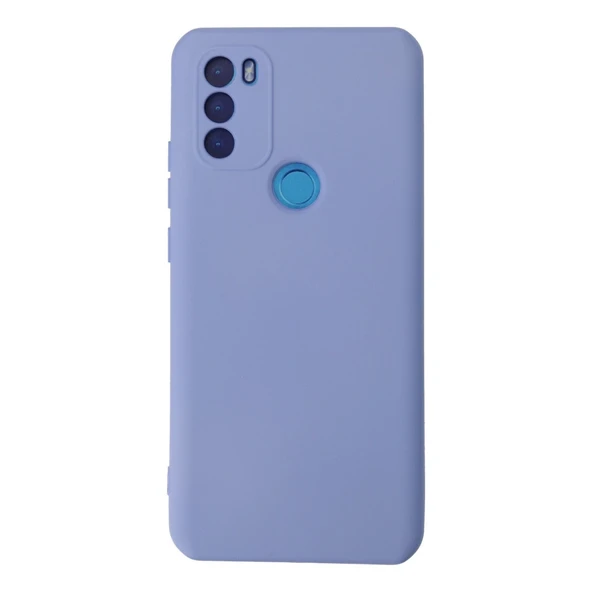 General Mobile Gm 21 Plus Kılıf Nano İçi Kadife Silikon - Lila ürün görseli 1