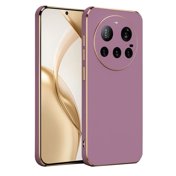 Xiaomi Mi 15 Ultra Kılıf Volet Silikon - Mor ürün görseli 1