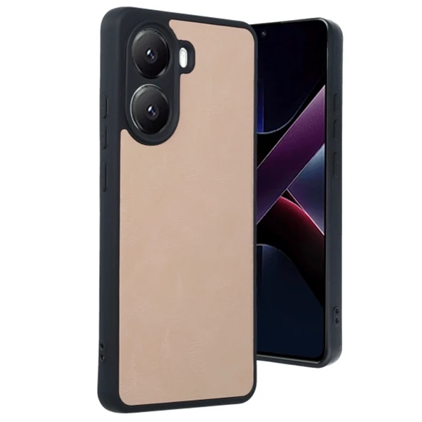 Xiaomi Poco X7 Pro Kılıf Aras Deri Kapak - Pudra ürün görseli 1