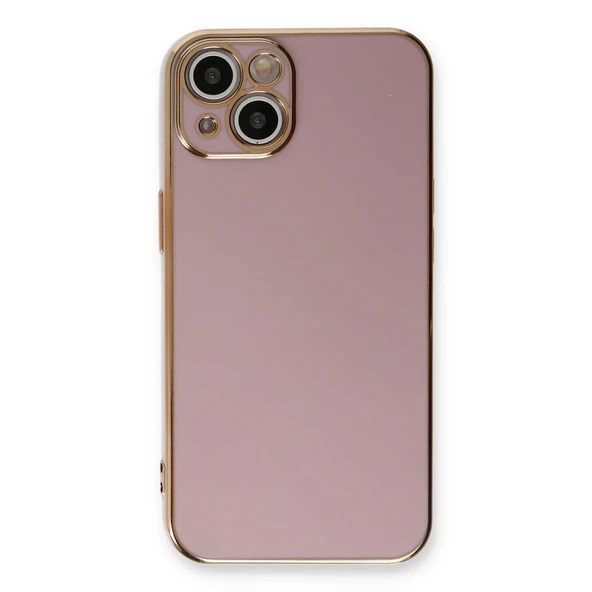 Apple İphone 13 Kılıf Volet Silikon - Mor - Resim 2