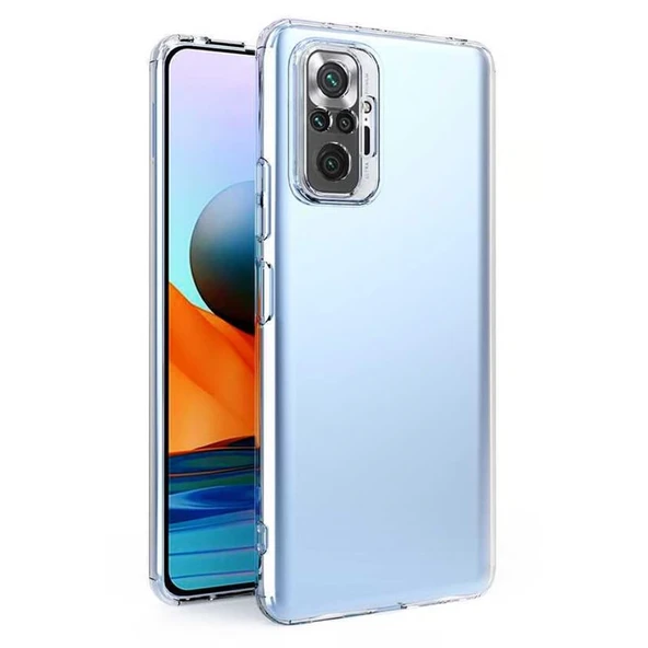 Xiaomi Redmi Note 10 5g Kılıf Lüx Şeffaf Silikon ürün görseli 1