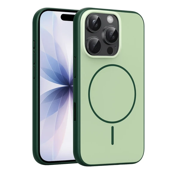 Joko Apple İphone 16 Pro Max Neva Magsafe Kapak - Koyu Yeşil ürün görseli 1