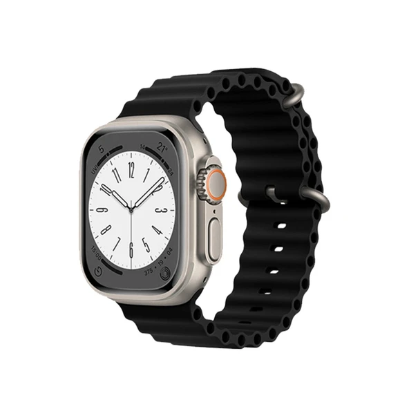 Apple Watch 38mm Ocean Kordon - Siyah ürün görseli 1