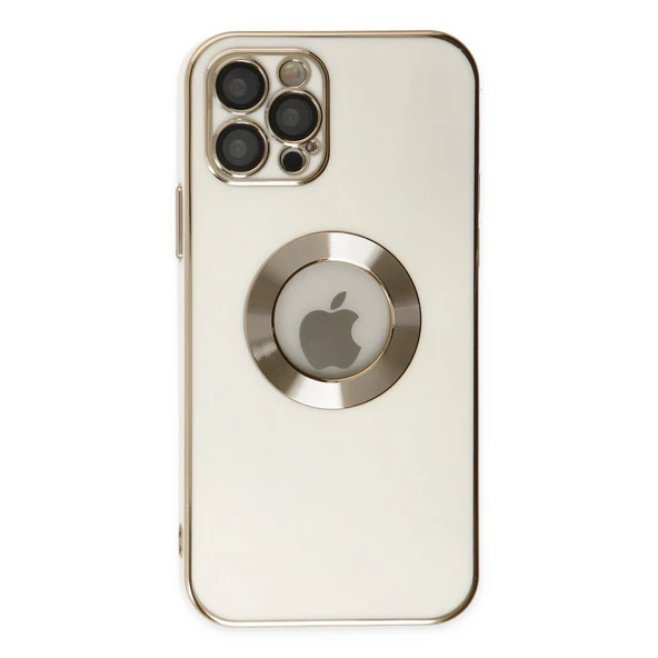 Apple İphone 12 Pro Kılıf Store Silikon - Beyaz - Resim 2