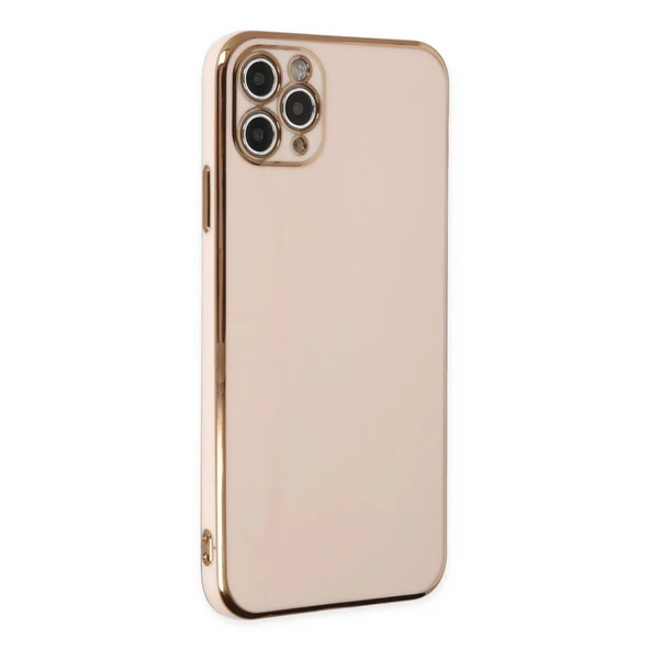 Apple İphone 11 Pro Max Kılıf Volet Silikon - Pembe ürün görseli 1