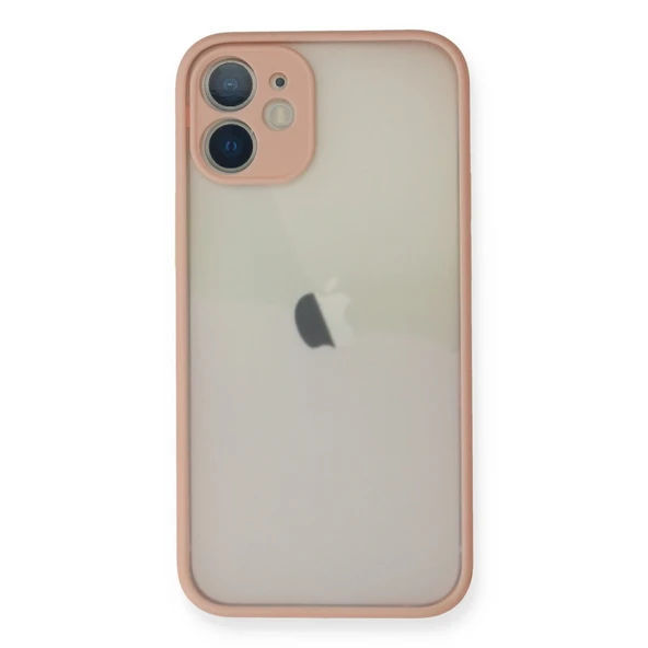 Apple İphone 11 Pro Max Kılıf Montreal Silikon Kapak - Pembe ürün görseli 1