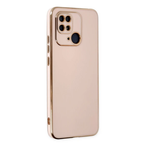Xiaomi Redmi 10c Kılıf Volet Silikon - Pembe ürün görseli 1