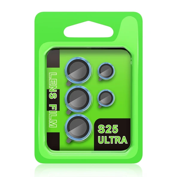 Samsung Galaxy S25 Ultra Raze Metal Kamera Lens - Mavi ürün görseli 1
