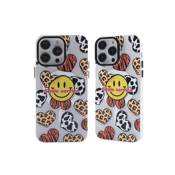 Apple İphone 13 Pro Max Kılıf Apollo Magneticsafe Desenli Kapak - Apollo Şeffaf - 2 ürün görseli 1