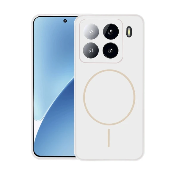 Joko Xiaomi Mi 15 Pro Kılıf Jully Magsafe Kapak - Beyaz ürün görseli 1