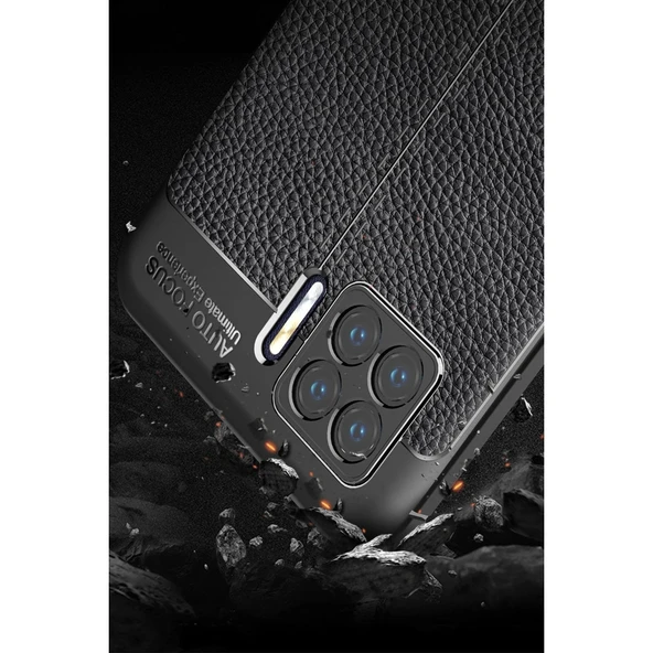 Oppo A73 Kılıf Auto Focus Kapak - Siyah - Resim 3