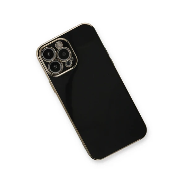Apple İphone 13 Pro Max Kılıf Volet Silikon - Siyah - Resim 3